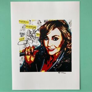 Judy McLane Signed 8”X10” Photo - Drawing Mamma Mia! Donna Sheridan 2014 Edition